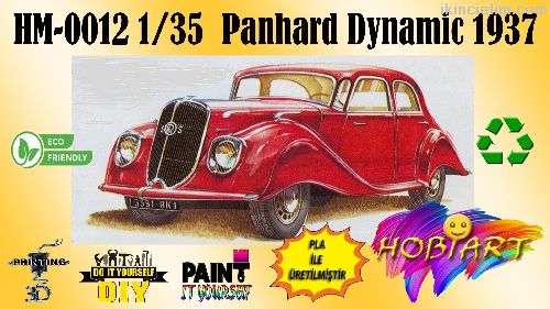 Hm-0012 1/35 Panhard Dynamic 1937