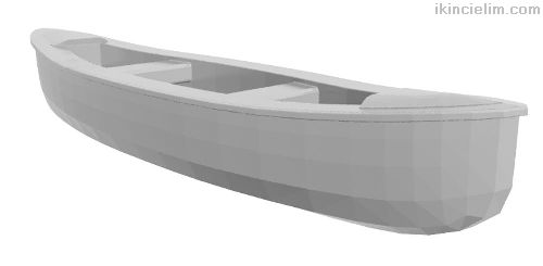 Mtp-0014 60Mm Lfeboat 2Adet Model Tekne Paralar
