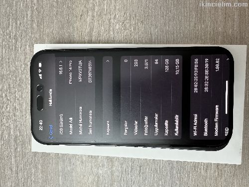 phone 14 Pro 128gb (Temiz)