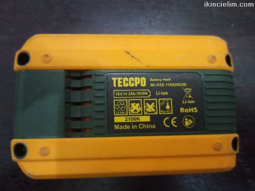 Teccpo Li-ion Batarya
