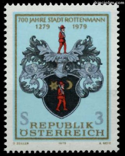 Avusturya 1979 Damgasz RottenmannIn 700.Yl Ser