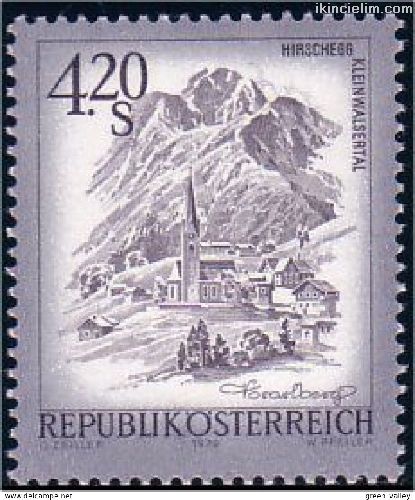 Avusturya 1979 Damgasz Avusturya Manzaralar Seri