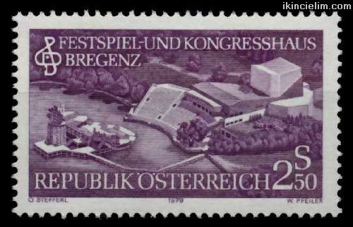 Avusturya 1979 Damgasz Bregenz Festival Ve Kongre