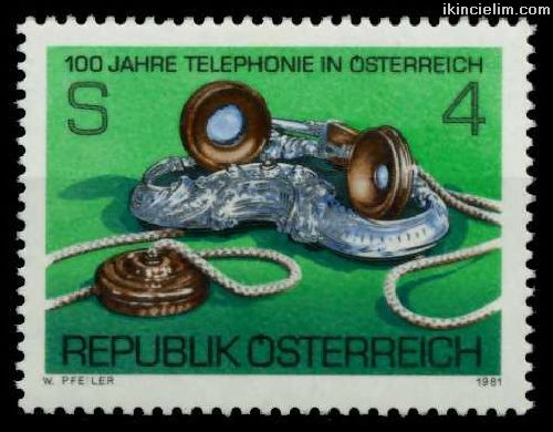 Avusturya 1981 Damgasz Avusturya Telefonunun 100.