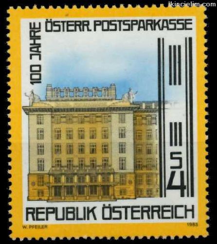 Avusturya 1983 Damgasz Avusturya Posta Tasarruf B