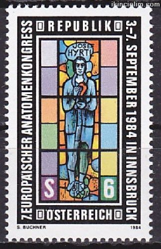 Avusturya 1984 Damgasz Avrupa 7.Anatomi Kongresi