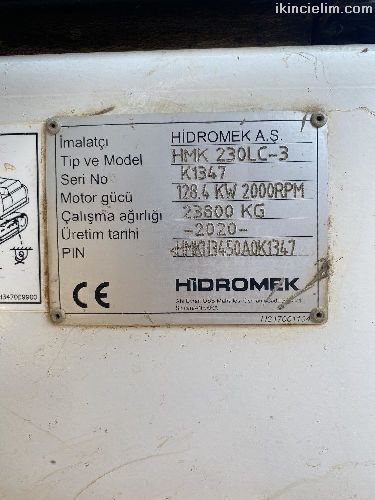 2020 Hidromek 230 Lc-Orjinal-532 303 0550