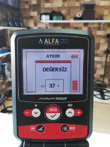 Alfa 2D Ekranl Altn Ayrml Define Dedektr