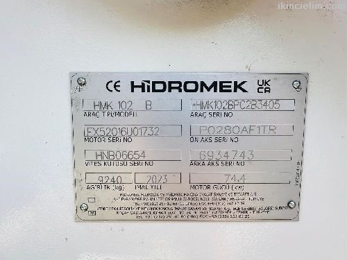 2023 Hidromek 102B-A5-K4-Yeni Serii-532 303 0550
