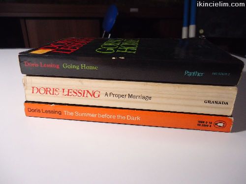 3 Adet Doris Lessing Kitab Eksiksiz Temiz