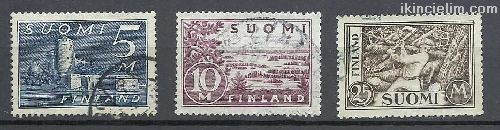 Finlandiya 1930 Damgal Gnlk Pul Serisi