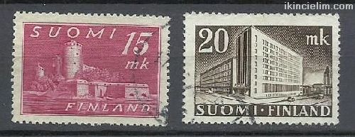 Finlandiya 1945 Damgal Gnlk Pul Serisi
