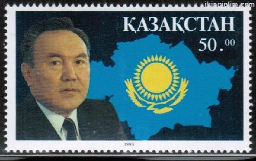 Kazakistan 1993 Damgasz Bakan Nursultan Nazarbae