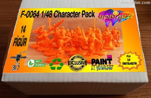 F-0064 1/48 Character Pack