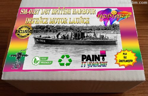 Sm-0127 1/87 British Harbour Defence Motor Launch
