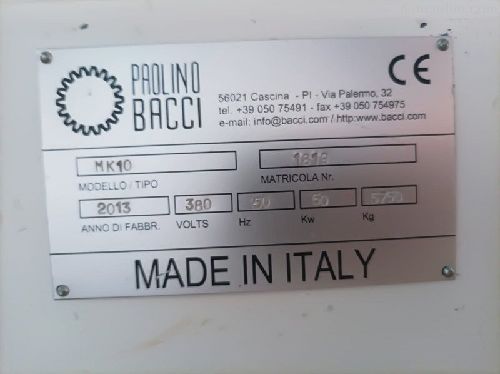 Bacci 8 Kafa ablon Frezze Makinesi - Yeni Gibi