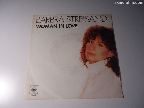 Barbra Streisand Woman in Love 45'lik Tertemiz