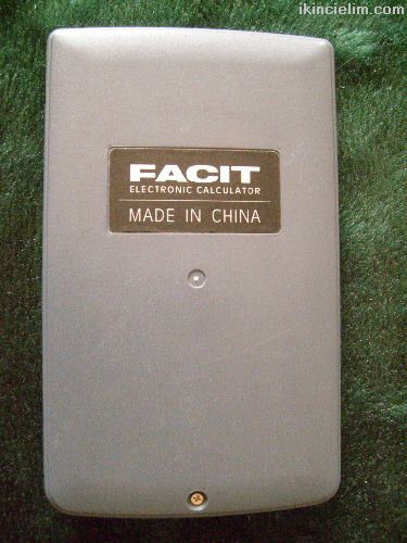 Facit  FC-122 Hesap Makinesi