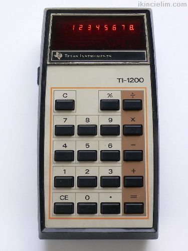 Texas Instruments TI-1200 Hesap Makinesi