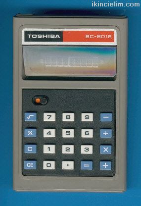Toshiba BC8016 Hesap Makinesi