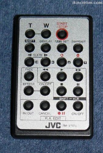 JVC KAMERA KUMANDASI JVC-RM-V717U