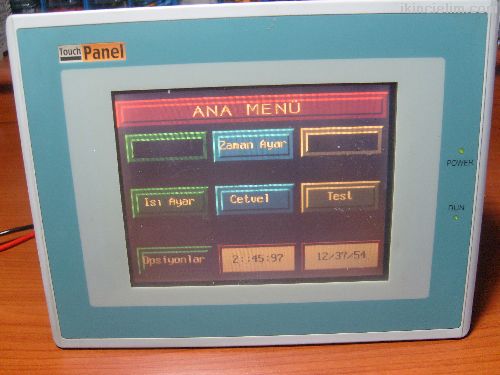 Touch Panel Operator Panel Renkli HMI PLC
