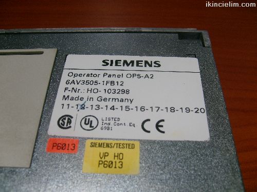 Siemens COROS OP5-A2 6AV3505-1FB12 HMI