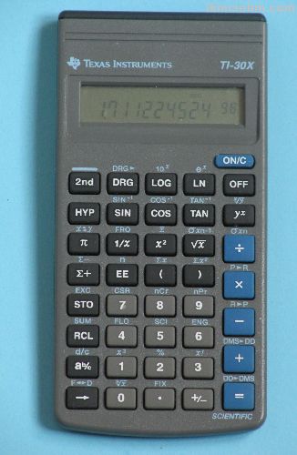 Texas Instruments TI-30X Hesap Makinas