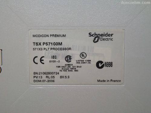 Schneider Modicon TSX Premium TSXP57103M