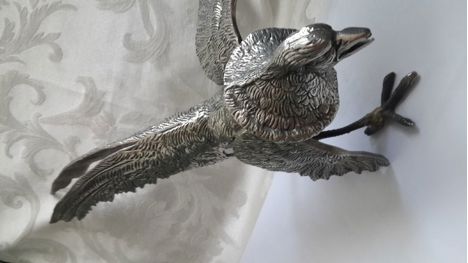 Ev, Bahçe Eşyaları, Diğer Dekorasyon Malzemeleri, El Yapımı, Kartal Bıblo, Metal Kartal Biblo