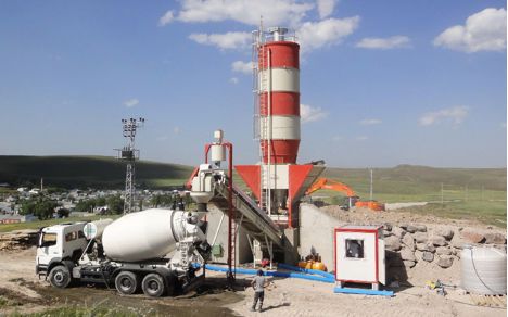 İş Makineleri, Beton Santralleri, Mesaş Mühendislik, Eko 60, 60 Ekonomik Beton Santrali . Hemen Teslim ( Sıfır)