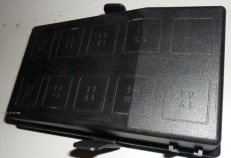 Vasıta, Oto Elektrik, Gm, Role Kapağı, Röle Kutusu Kapağı Opel Vectra B 1238834 9134875