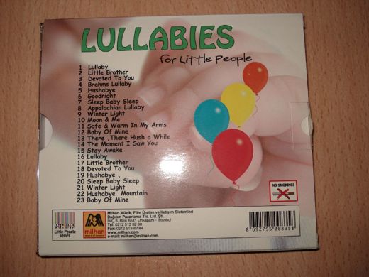 Lullabies Cd Müzik, Film (Plak,Cd, Dvd) : Lullabies for Little People Cd