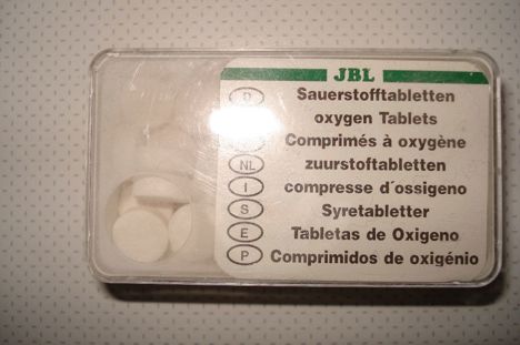 Evcil Hayvan, Akvaryum Malzemeleri, Oksijen Tabletleri, Jbl Oxy Tabs Yarım Kutu