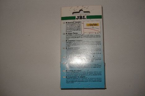 Evcil Hayvan, Akvaryum Malzemeleri, Oksijen Tabletleri, Jbl Oxy Tabs Yarım Kutu