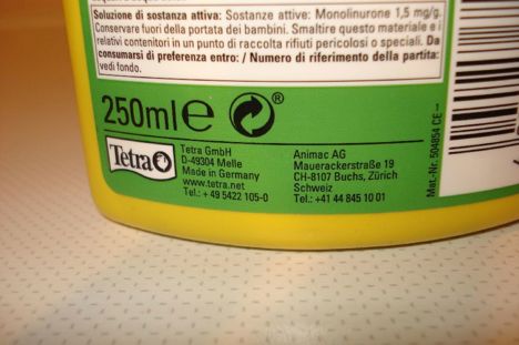 Evcil Hayvan, Akvaryum Malzemeleri, Tetra Algumin Yosun Giderici 250 Ml.