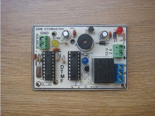 DTMF33 Relay Devre Elektronik Eşya : Dtmf 1 Röle Gsm Kontrol