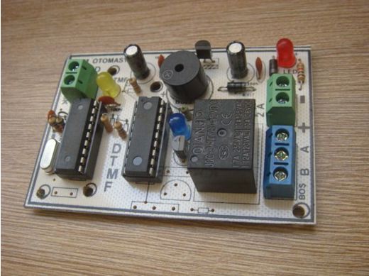 DTMF33 Relay Devre Elektronik Eşya : Dtmf 1 Röle Gsm Kontrol