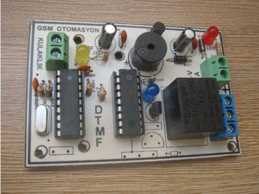 DTMF33 Relay Devre Elektronik Eşya : Dtmf 1 Röle Gsm Kontrol