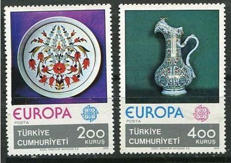 Koleksiyon, Pullar, 1976 Damgasız Avrupa Cept Serisi