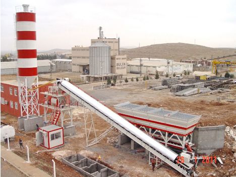 İş Makineleri, Beton Santralleri, Mesaş Mühendislik, 120 M3 Bunker, Mobil Beton Santrali, 120 M3 Bunker (Sıfır)