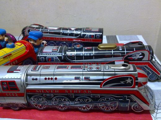 Modern Toys Modern Toys Tren Antika Antika Eşya : Teneke Oyuncak  Antika Trenler Made İn Japan