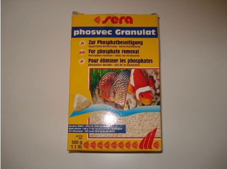 Evcil Hayvan, Akvaryum Malzemeleri, Fosfat Düşürücü, Sera Phosvec Granulat 500 Gr.