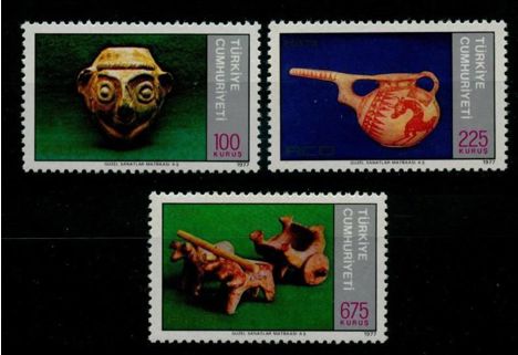 Koleksiyon, Pullar, 1977 Damgasız Rcd Serisi