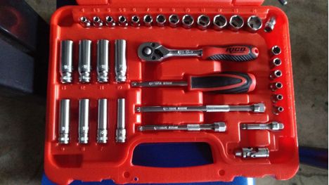 İş Makineleri, Tamirhane, Servis El Aletleri, Rico Rc1012 60 Tors Allen Tornavida Seti, Rico Rc1012 60 Parça 1/4 Lokma Anahta
