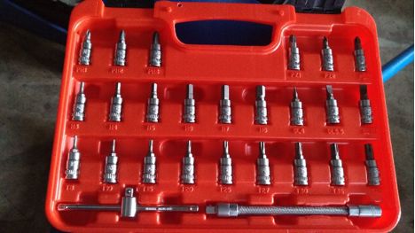 İş Makineleri, Tamirhane, Servis El Aletleri, Rico Rc1012 60 Tors Allen Tornavida Seti, Rico Rc1012 60 Parça 1/4 Lokma Anahta