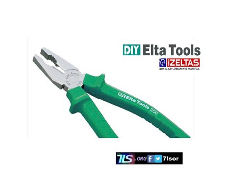 İş Makineleri, Tamirhane, Servis El Aletleri, İzeltaş Elta 3021 180Mm Kombine Pense