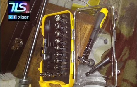 İş Makineleri, Tamirhane, Servis El Aletleri, Rico Mıknatıslı Manyetik Kol, Rico Cırcır 1/4 Lokma ve Bist Seti