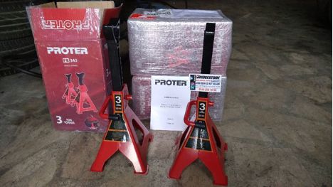 İş Makineleri, Tamirhane, Servis El Aletleri, Proter Pr 343 Kriko Standı 3 Ton, 3 Ton Sehpa, Proter Pr 343 Sehpa 3 Ton