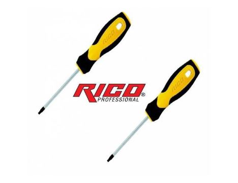 İş Makineleri, Tamirhane, Servis El Aletleri, Rıco Torx Star Tornavida Klasik T25x100, Rico Torx Star Tornavida Klasik T25x10